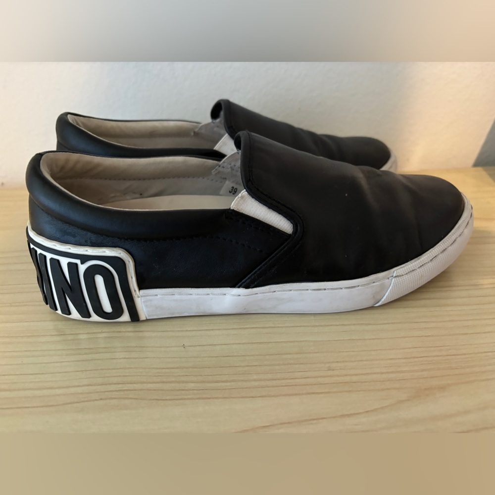Authentic Moschino Slip on